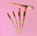 Sweet Sugar Crystals Makeup Brush Set - Pink Lemonade