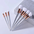 Sweet Sugar Crystals Makeup Brush Set - Platinum Princess
