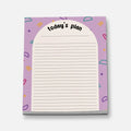 Today's Plan Purple Mini Stationery Notepad